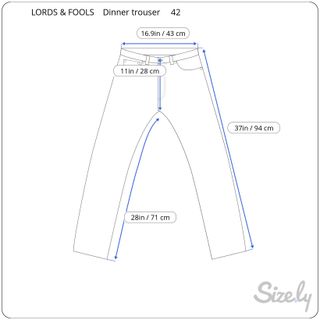 Traje de smoking Lords & Fools Talla 50