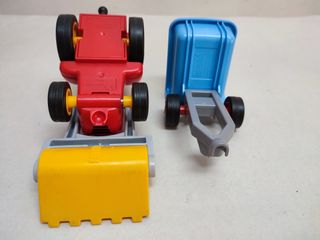 Playmobil 1,2,3 6964 Tractor con Remolque
