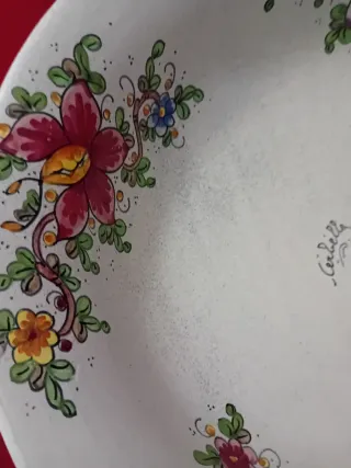 Grande Catino-Ceramica Cerbella Gubbio-Numerato