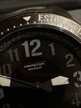 Reloj Hamilton Automático Cristal Zafiro