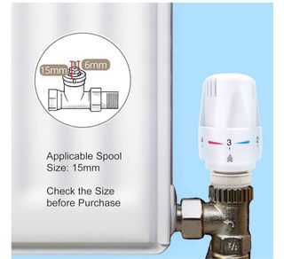 4 Válvulas Termostáticas Radiador