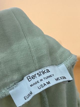 Pantalón de chándal terciopelo con strass - T.M