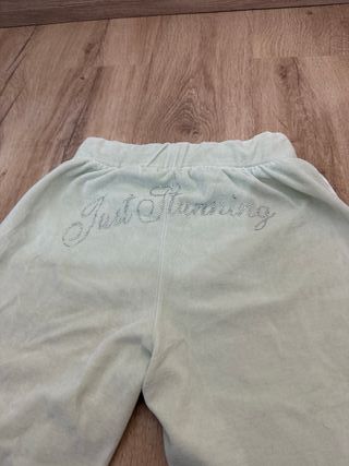 Pantalón de chándal terciopelo con strass - T.M