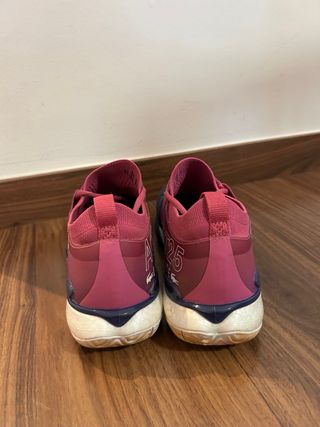 Zapatillas Tenis Lacoste Azul y Rosa