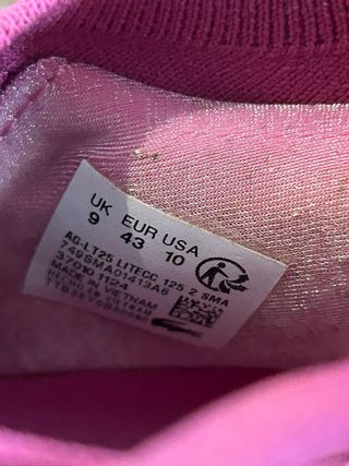 Zapatillas Tenis Lacoste Azul y Rosa