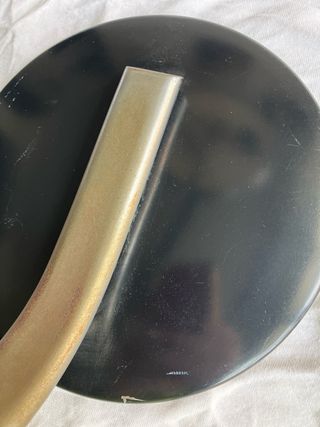 Lámpara FASE 520C Metal Negra y Plateada