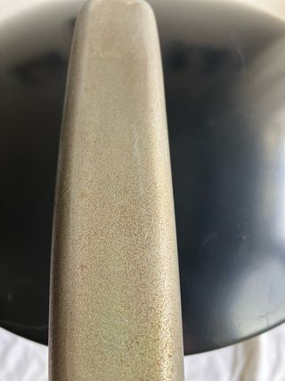 Lámpara FASE 520C Metal Negra y Plateada