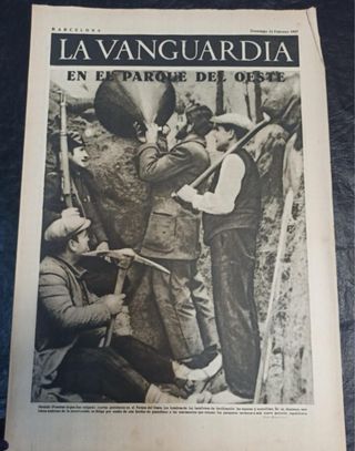 La Vanguardia. Barcelona. 14 de febrero de 1937