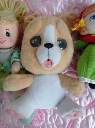 Tris peluche con cappuccetto roso