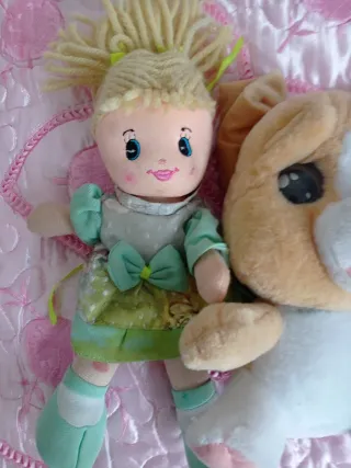 Tris peluche con cappuccetto roso