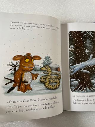 Libro infantil La hija del grúfalo