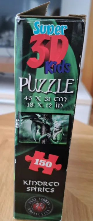 Puzzle 3D Anne Stokes Kindred Spirits 150 piezas