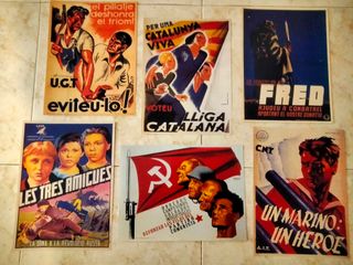 CARTELES DE LA GUERRA CIVIL COLECCION SAPIENS.