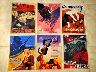 CARTELES DE LA GUERRA CIVIL COLECCION SAPIENS.