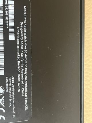 Apple Watch Nike Series 6 44mm Celular