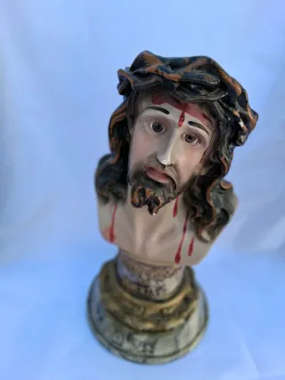 Busto Salvador Mundi. Taller F.F.Rua S.