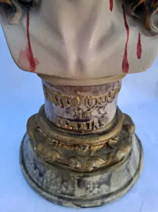 Busto Salvador Mundi. Taller F.F.Rua S.