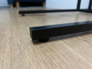 Mesitas auxiliares cristal y metal