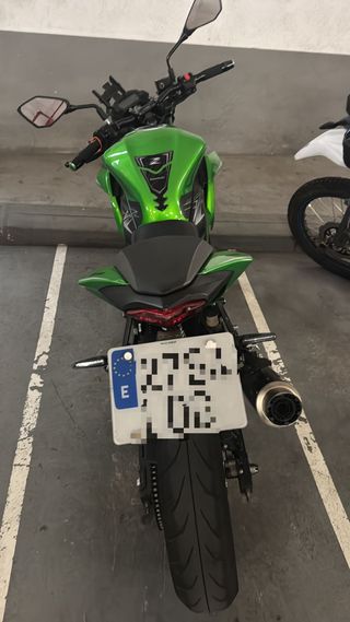 Kawasaki Z125 Naked Verde
