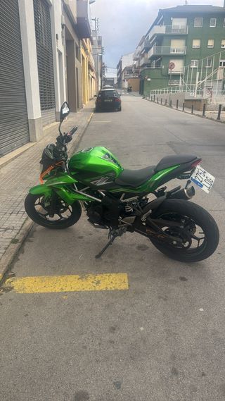 Kawasaki Z125 Naked Verde