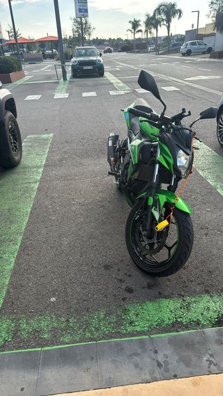 Kawasaki Z125 Naked Verde