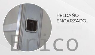 Escalera Aluminio Elite 3x14 - 4+4+4 M - 73-90-73x30mm