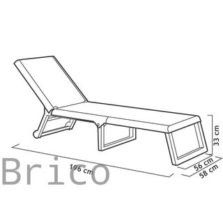 Tumbona Dream Antracita