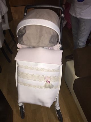 Carro Inglesina Ottuto Beis, con detallesRosa-Azul