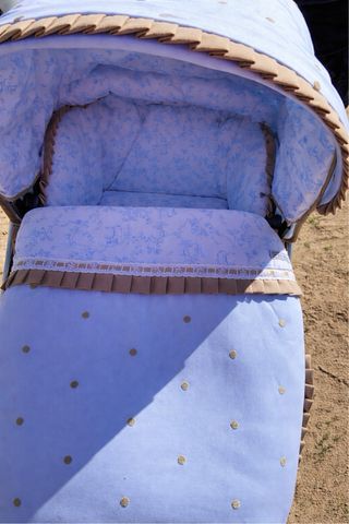 Carro Inglesina Ottuto Beis, con detallesRosa-Azul