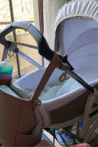 Carro Inglesina Ottuto Beis, con detallesRosa-Azul