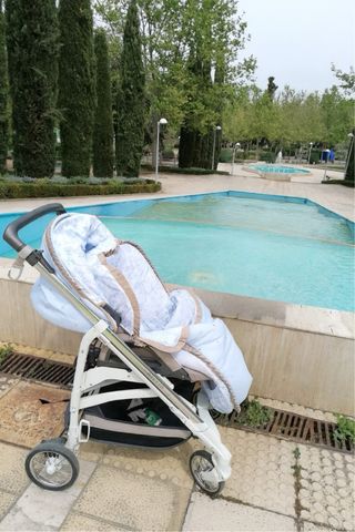 Carro Inglesina Ottuto Beis, con detallesRosa-Azul