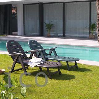 Tumbona Caimán Verde