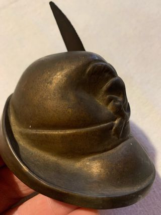 Piccolo cappello Alpino in ottone