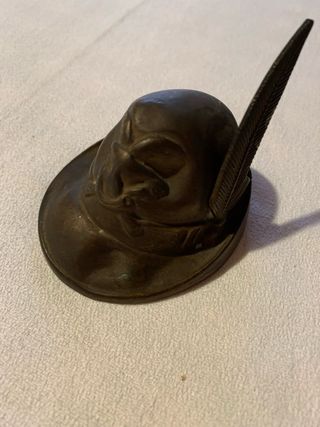 Piccolo cappello Alpino in ottone