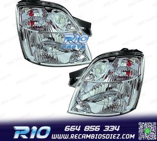 FAROS CON REGULACIÓN MANUAL PARA KIA PICANTO 04-07