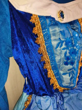 Disfraz Princesa Azul Niña