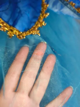 Disfraz Princesa Azul Niña