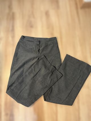 Pantalón tiro bajo tipo oficinista Y2K talla S