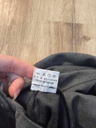 Pantalón tiro bajo tipo oficinista Y2K talla S