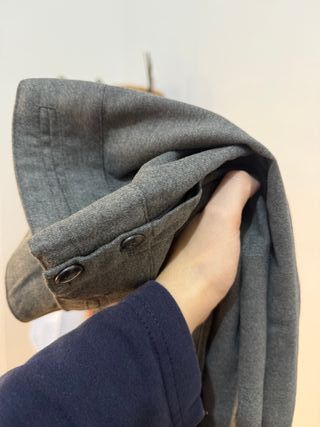 Pantalón tiro bajo tipo oficinista Y2K talla S