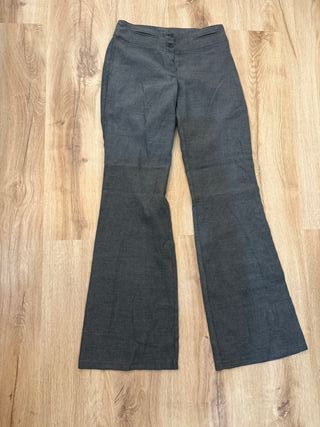 Pantalón tiro bajo tipo oficinista Y2K talla S