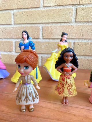 Lote Figuras Muñecas Princesas Disney