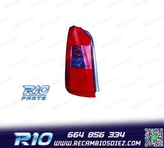 PILOTO IZQ PARA LANCIA MUSA 04-10 AHUMADO ROJO