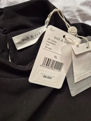 Top Indi & Cold manga larga XL nuevo con etiqueta