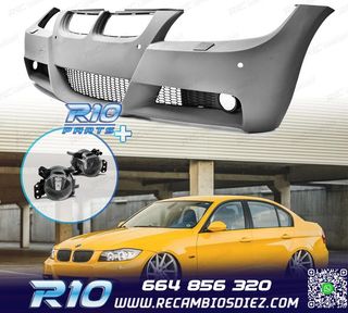PARAGOLPES DELANTERO BMW E90 E91 05-08 PDC LOOK M + ANTINIEB