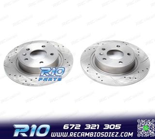 DISCOS DE FRENO PARA SKODA PERFORADOS RANURADOS