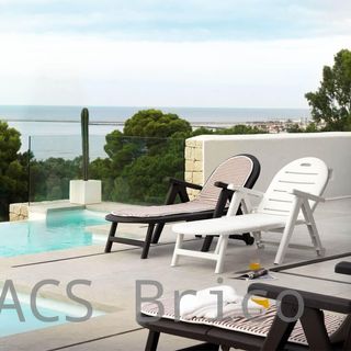 Tumbona Caimán Blanca