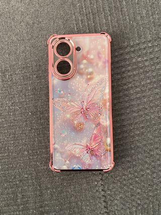 Funda Xiaomi Redmi A5 Mariposas Rosa