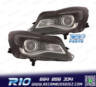 FAROS PARA OPEL INSIGNIA 13-16 FONDO NEGRO