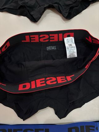 Diesel Pack 3 Calzoncillos Negro Talla M